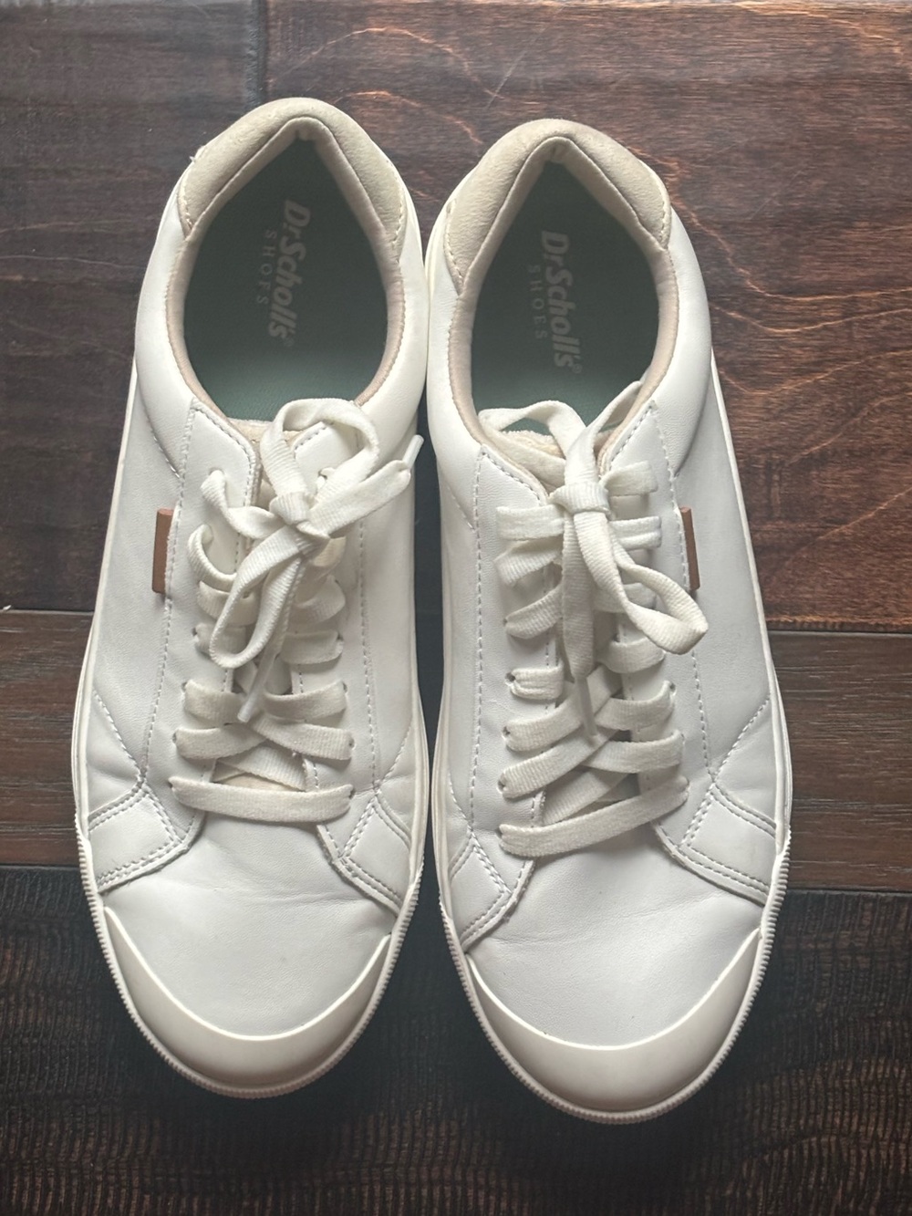 Dr. Scholl's Women's Time Off White Walking Sneakers, Size 9M
